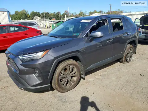 4T3D6RFV1RU157813 — 2024 Toyota RAV4, Передняя часть, фото до ремонта