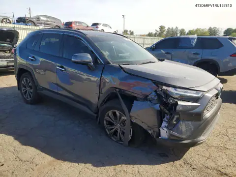 4T3D6RFV1RU157813 — 2024 Toyota RAV4, фото 4 с аукциона Copart, Передняя часть