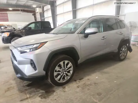 2T3A1RFV9RC448417 — 2024 Toyota RAV4, Задняя часть, фото до ремонта