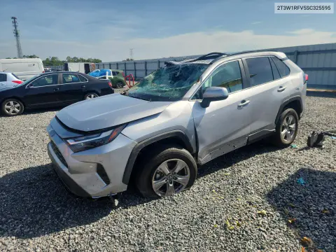 2T3W1RFV5SC325595 — 2025 Toyota RAV4, Повреждения со всех сторон, фото до ремонта