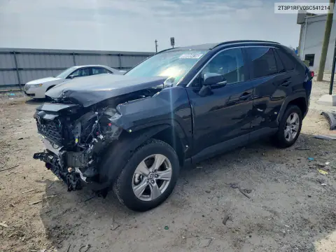 2T3P1RFV0SC541214 — 2025 Toyota RAV4, Передняя часть, фото до ремонта