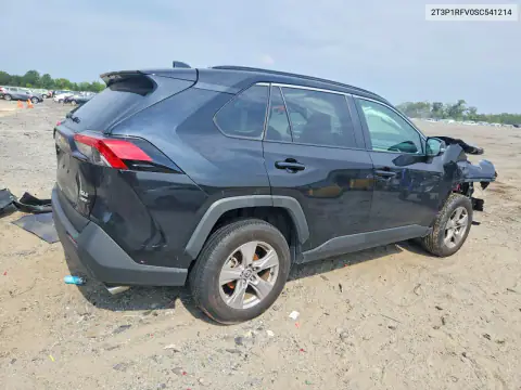 2T3P1RFV0SC541214 — 2025 Toyota RAV4, фото 3 с аукциона Copart 15.10.2026, Передняя часть