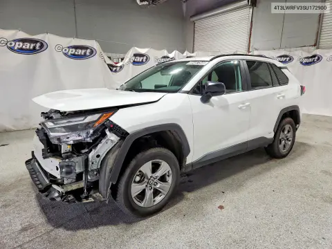 4T3LWRFV3SU172900 — 2025 Toyota RAV4, Передняя часть, фото до ремонта