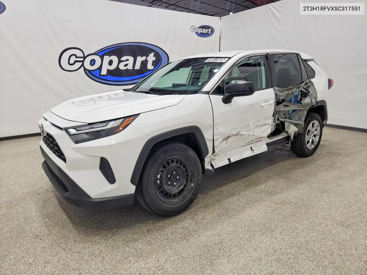 2025 Toyota Rav4 Le VIN 2T3H1RFVXSC317551 фото 1