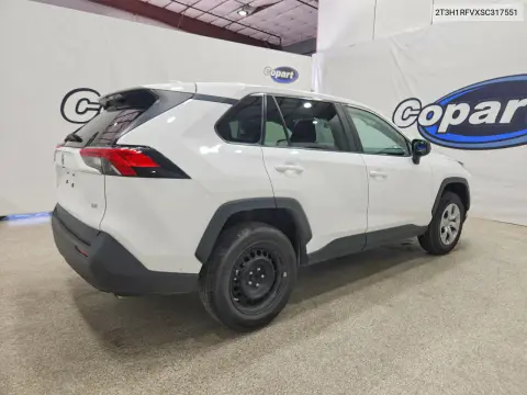 2025 Toyota Rav4 Le VIN 2T3H1RFVXSC317551 фото 3