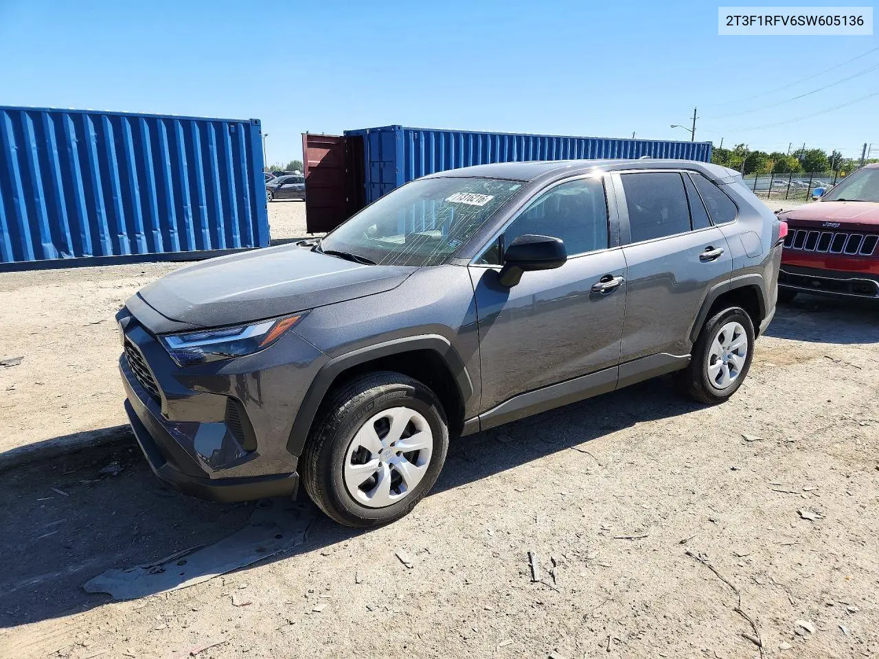 2025 Toyota Rav4 Le VIN 2T3F1RFV6SW605136 фото 1