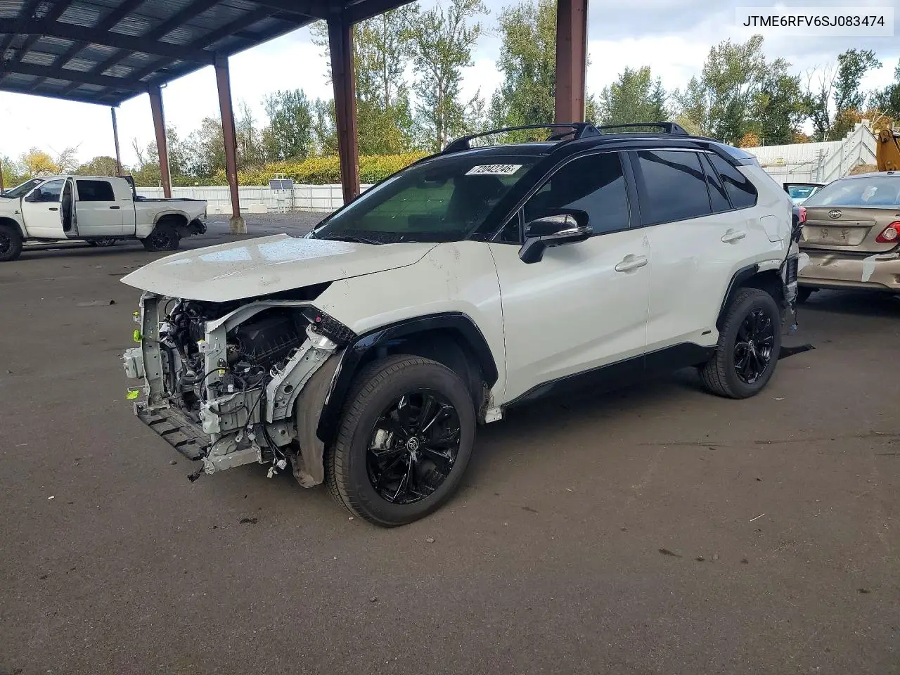 2025 Toyota Rav4 Xse VIN JTME6RFV6SJ083474 фото 1