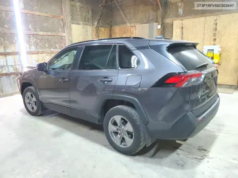 2025 Toyota Rav4 Xle VIN 2T3P1RFV5SC502697 фото 2