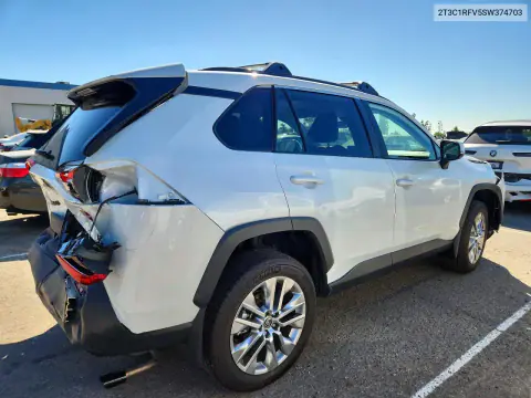 2025 Toyota Rav4 Xle Premium VIN 2T3C1RFV5SW374703 фото 3