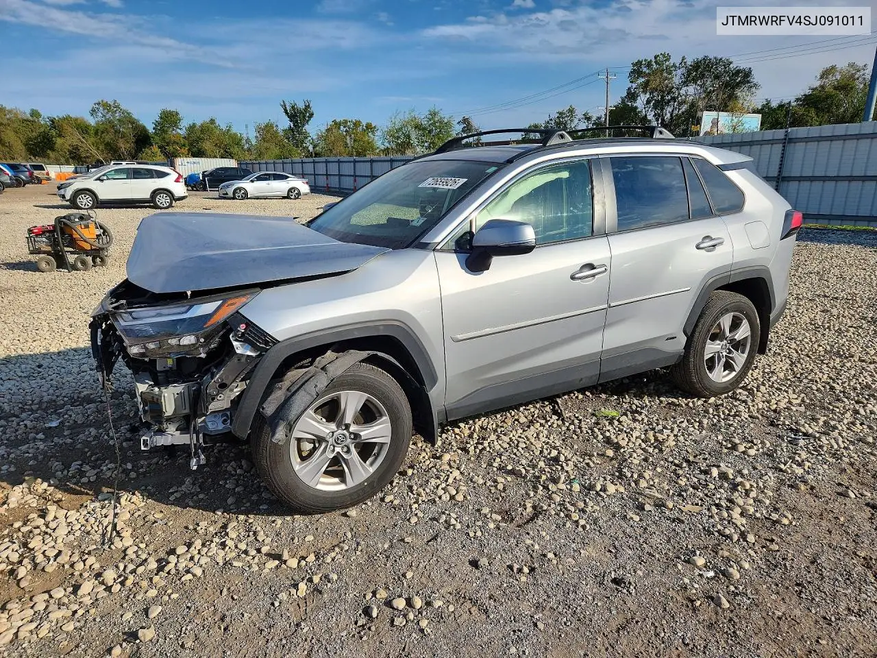 2025 Toyota Rav4 Hybrid Xle VIN JTMRWRFV4SJ091011 фото 1