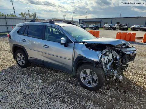 2025 Toyota Rav4 Hybrid Xle VIN JTMRWRFV4SJ091011 фото 4