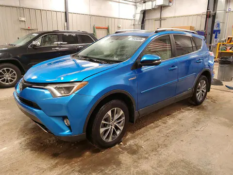 JTMRJREV9GD023745 — 2016 Toyota RAV4 HV, Задняя часть (Rear End), фото до ремонта