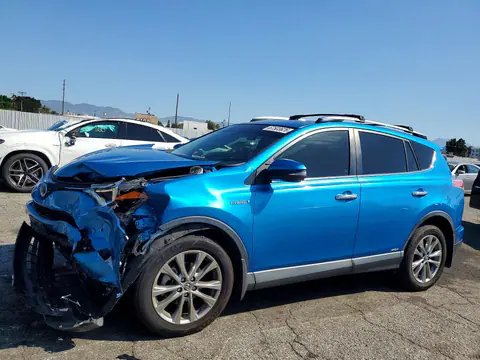 JTMDJREV1JD159577 — 2018 Toyota RAV4 HV, Передняя часть (Front End), фото до ремонта