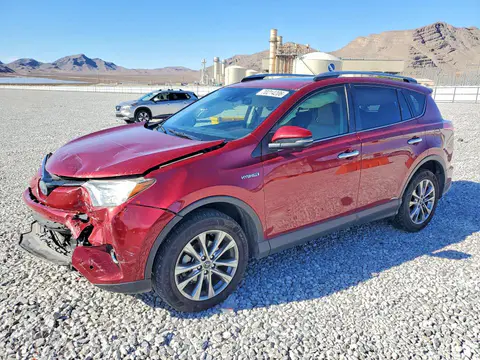 JTMDJREV9JD229942 — 2018 Toyota RAV4 HV, Передняя часть (Front End), фото до ремонта