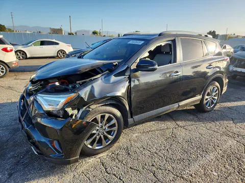 JTMDJREV6JD212807 — 2018 Toyota RAV4 HV, Передняя часть (Front End), фото до ремонта