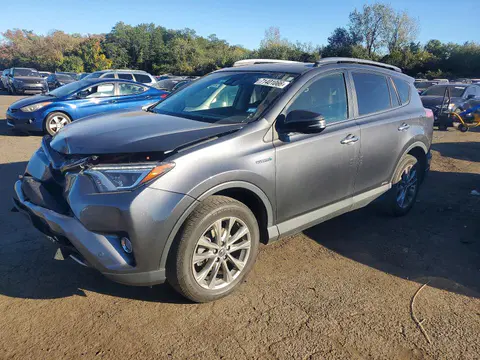 JTMDJREV9JD171766 — 2018 Toyota RAV4 HV, Передняя часть (Front End), фото до ремонта