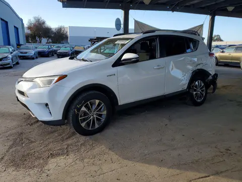 JTMRJREV6HD138367 — 2017 Toyota RAV4 Hybrid, Задняя часть (Rear End), фото до ремонта
