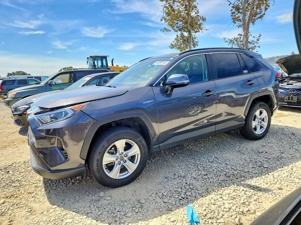 2020 Toyota RAV4 HYBRID VIN 2T3RWRFV0LW077416 фото 1