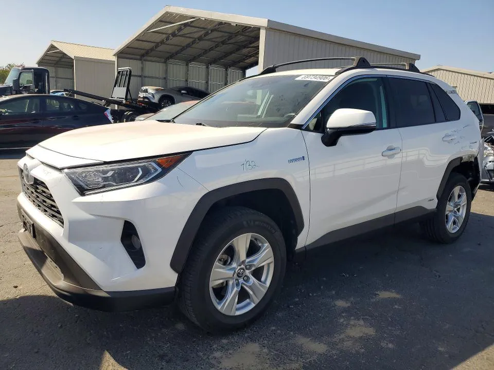 2020 Toyota RAV4 HYBRID VIN 2T3RWRFV9LW068276 фото 1