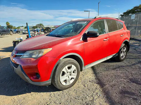 2T3ZFREV6DW036050 — 2013 Toyota RAV4, Задняя часть (Rear End), фото до ремонта