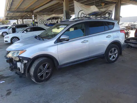 JTMRFREV8FD128812 — 2015 Toyota RAV4, Передняя часть (Front End), фото до ремонта