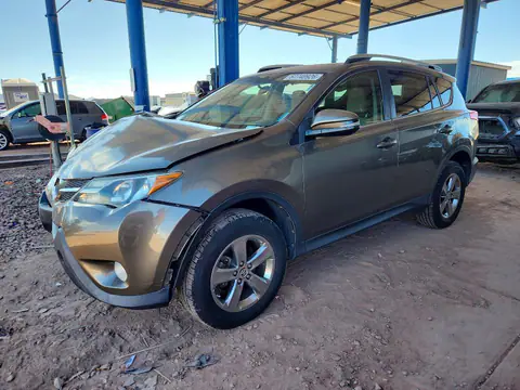 JTMWFREV8FD072017 — 2015 Toyota RAV4, Передняя часть (Front End), фото до ремонта