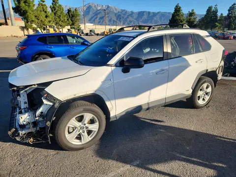 4T3L6RFV9MU009901 — 2021 Toyota RAV4, Передняя часть (Front End), фото до ремонта