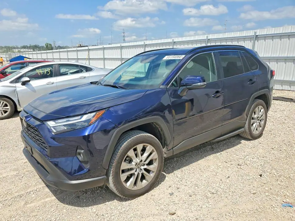 2T3A1RFV2SW604964 Toyota RAV4 2025 — повреждение Град, фото до ремонта