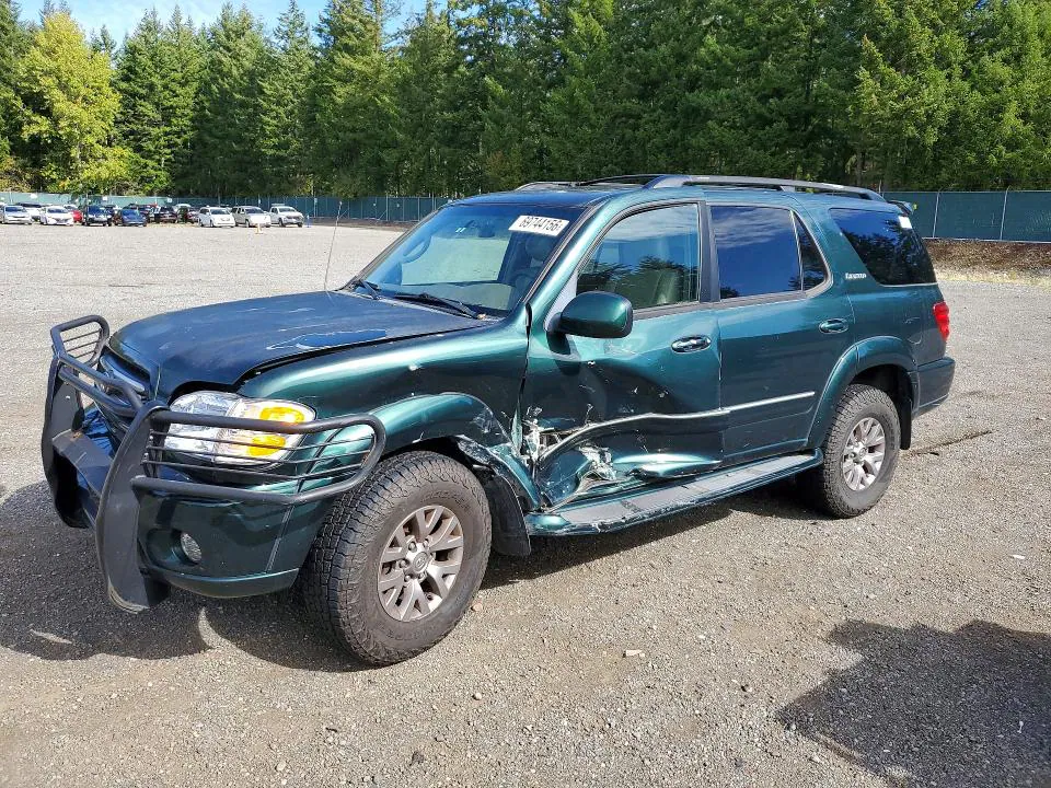 2001 TOYOTA SEQUOIA VIN 5TDBT48A31S030709 фото 1