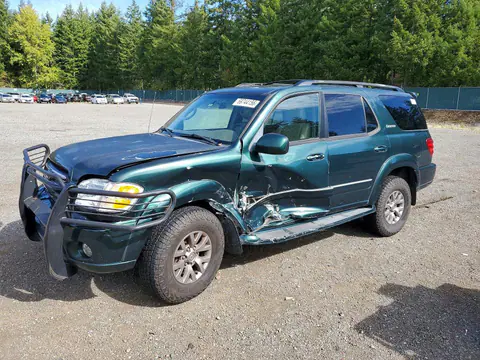 5TDBT48A31S030709 — 2001 Toyota Sequoia, Боковая часть (Side), фото до ремонта