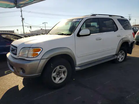 5TDZT34A71S057040 — 2001 Toyota Sequoia, Задняя часть (Rear End), фото до ремонта