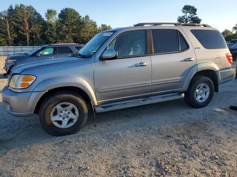5TDZT34A82S117649 — 2002 Toyota Sequoia, Задняя часть, фото до ремонта