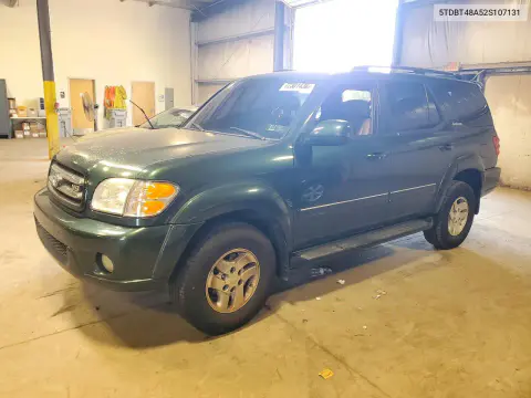 5TDBT48A52S107131 — 2002 Toyota Sequoia, Ходовая часть, фото до ремонта