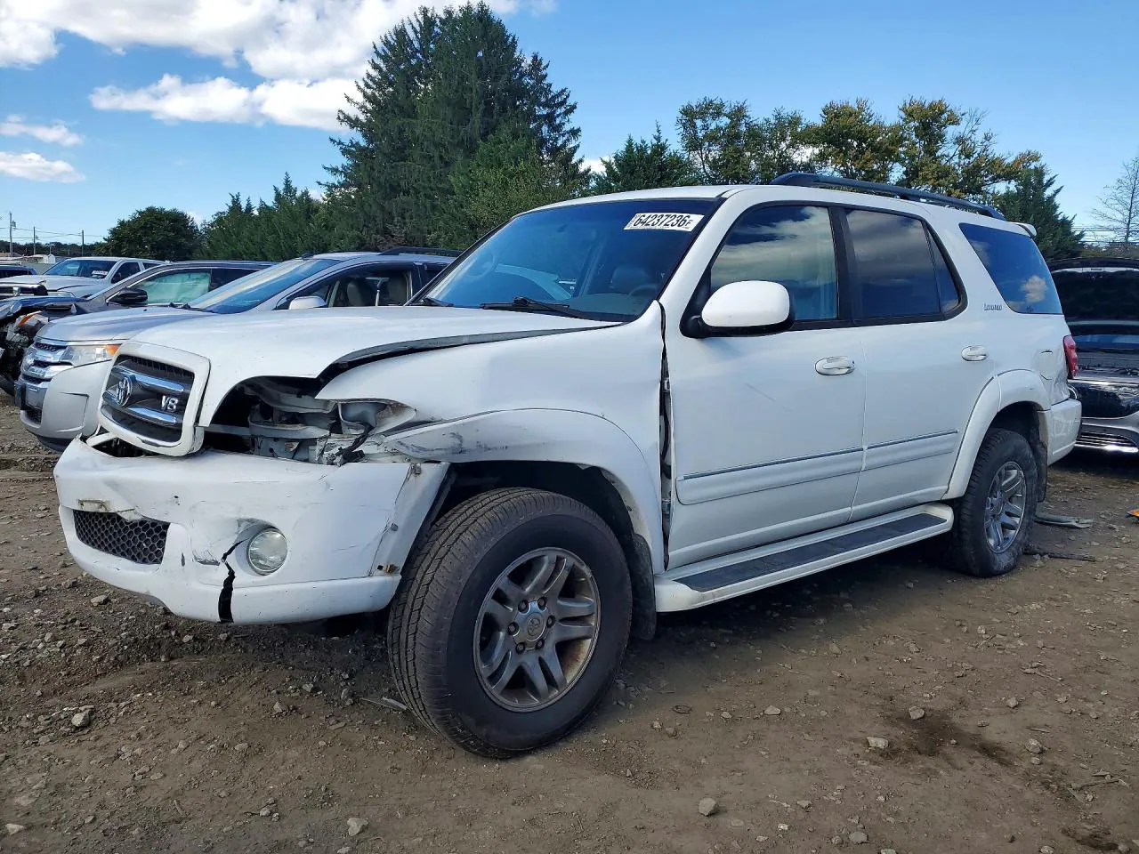 2003 Toyota Sequoia Limited VIN 5TDBT48A63S179988 фото 1