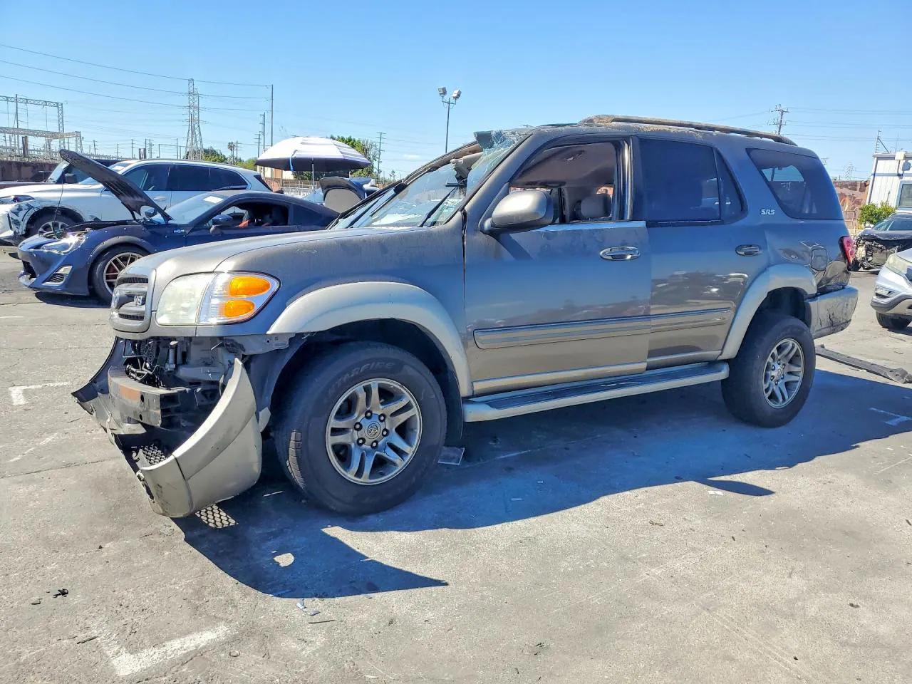 2003 Toyota Sequoia Sr5 VIN 5TDZT34A23S178271 фото 1