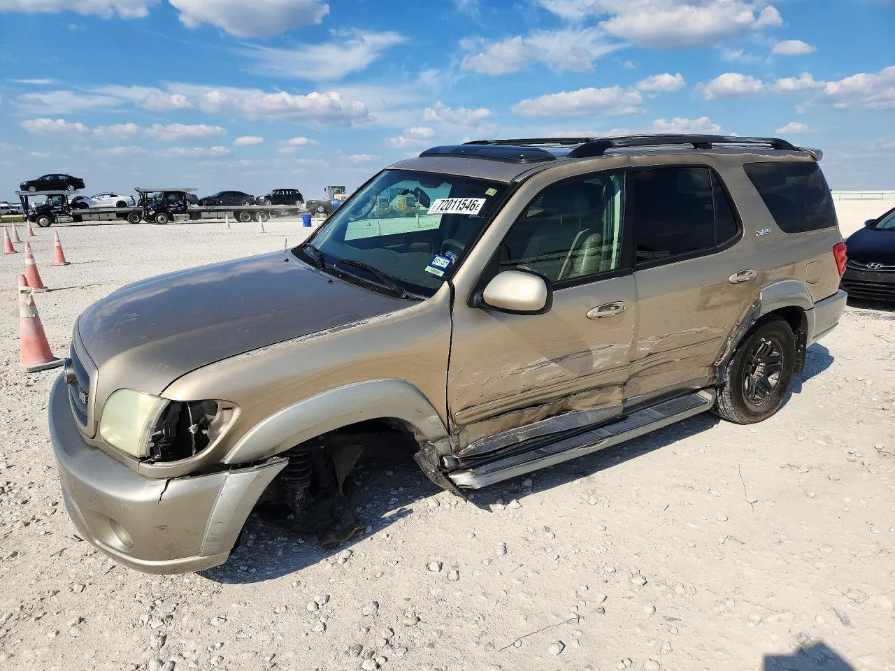 2003 Toyota Sequoia Sr5 VIN 5TDZT34A63S195722 фото 1