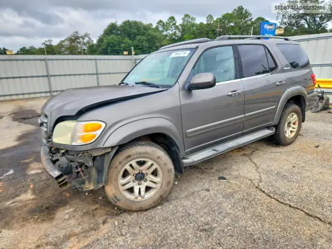 2004 Toyota Sequoia Limited VIN 5TDBT48A04S232606 фото 1