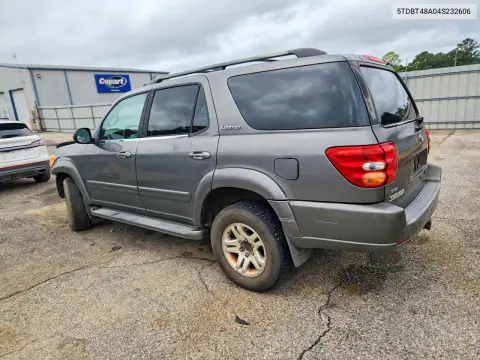 2004 Toyota Sequoia Limited VIN 5TDBT48A04S232606 фото 2