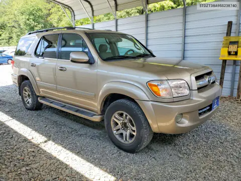 2005 Toyota Sequoia Limited VIN 5TDZT38A95S238740 фото 4