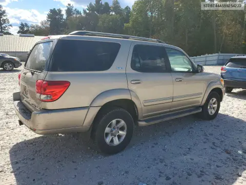 2005 Toyota Sequoia Sr5 VIN 5TDBT44A55S254222 фото 3