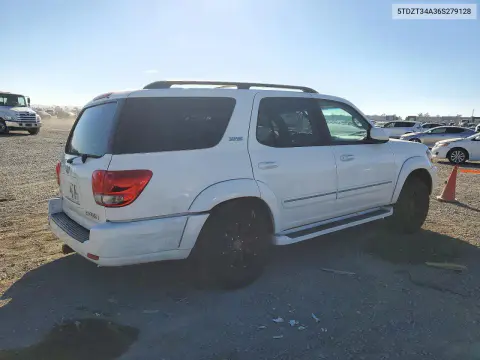2006 Toyota Sequoia Sr5 VIN 5TDZT34A36S279128 фото 3