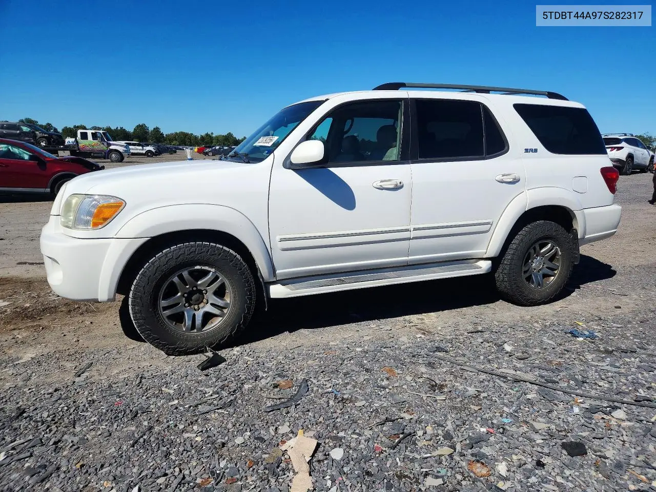 2007 Toyota Sequoia Sr5 VIN 5TDBT44A97S282317 фото 1