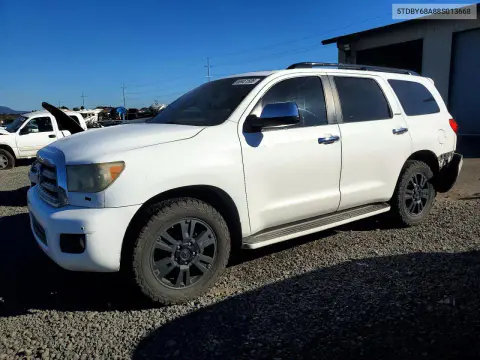5TDBY68A88S013668 — 2008 Toyota Sequoia, Задняя часть, фото до ремонта