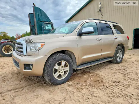 5TDBY68A78S012575 — 2008 Toyota Sequoia, Мелкие вмятины и царапины, фото до ремонта