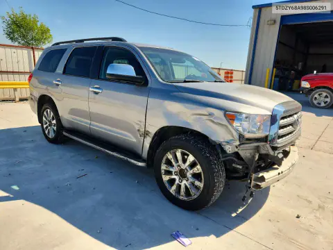 2008 Toyota Sequoia Limited VIN 5TDZY68A98S006291 фото 4