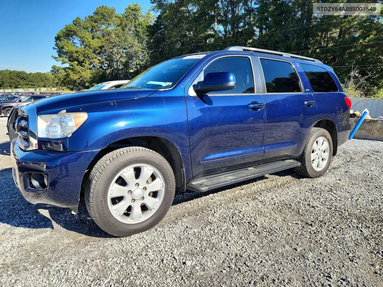 2008 Toyota Sequoia Sr5 VIN 5TDZY64A88S003548 фото 1