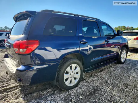 2008 Toyota Sequoia Sr5 VIN 5TDZY64A88S003548 фото 3