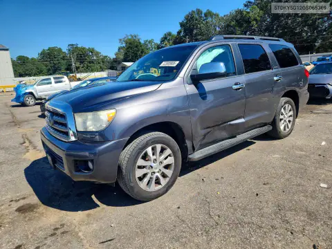 5TDKY5G12GS065369 — 2016 Toyota Sequoia, Сторона, фото до ремонта