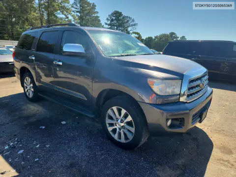 2016 Toyota Sequoia Limited VIN 5TDKY5G12GS065369 фото 4