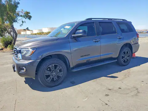 5TDBY5G18JS158520 — 2018 Toyota Sequoia, Задняя часть (Rear End), фото до ремонта